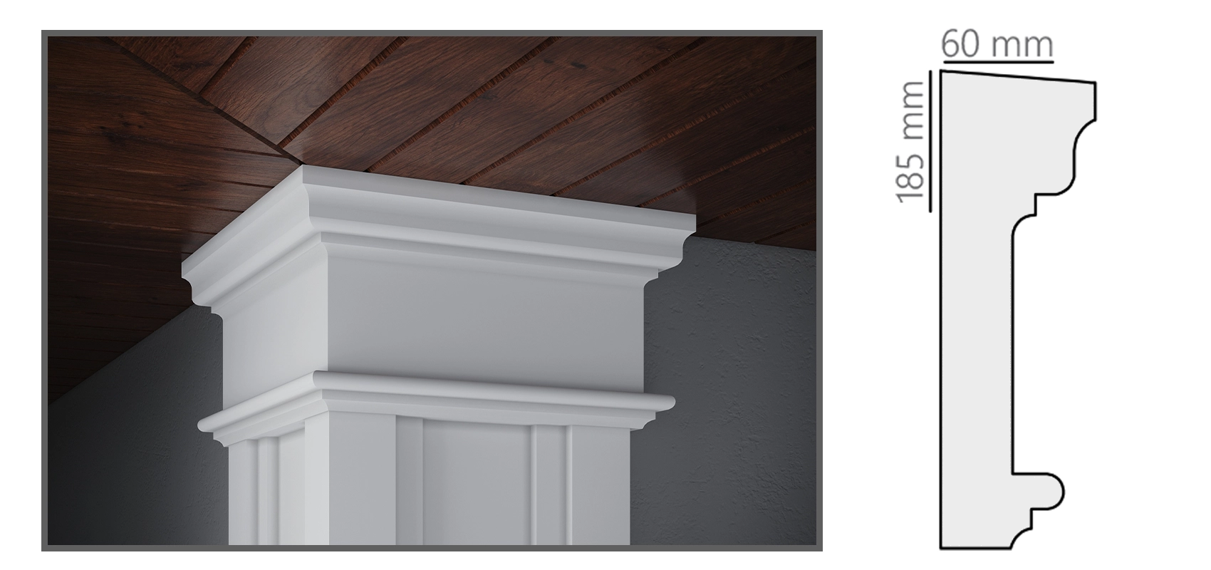 capiteluri decorative exterior