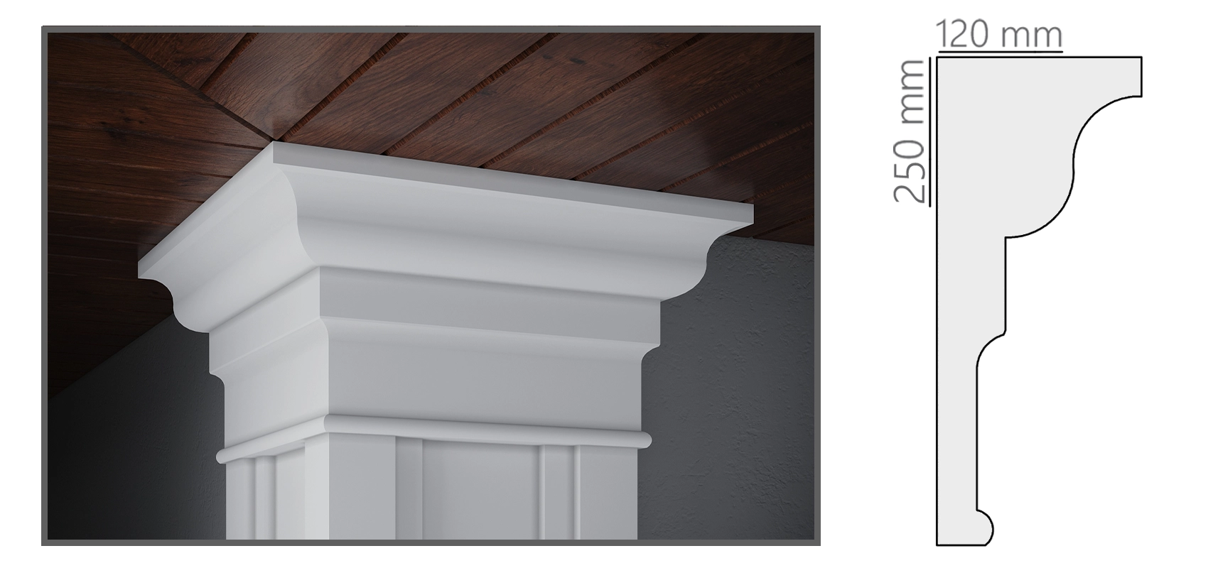 capiteluri decorative exterior