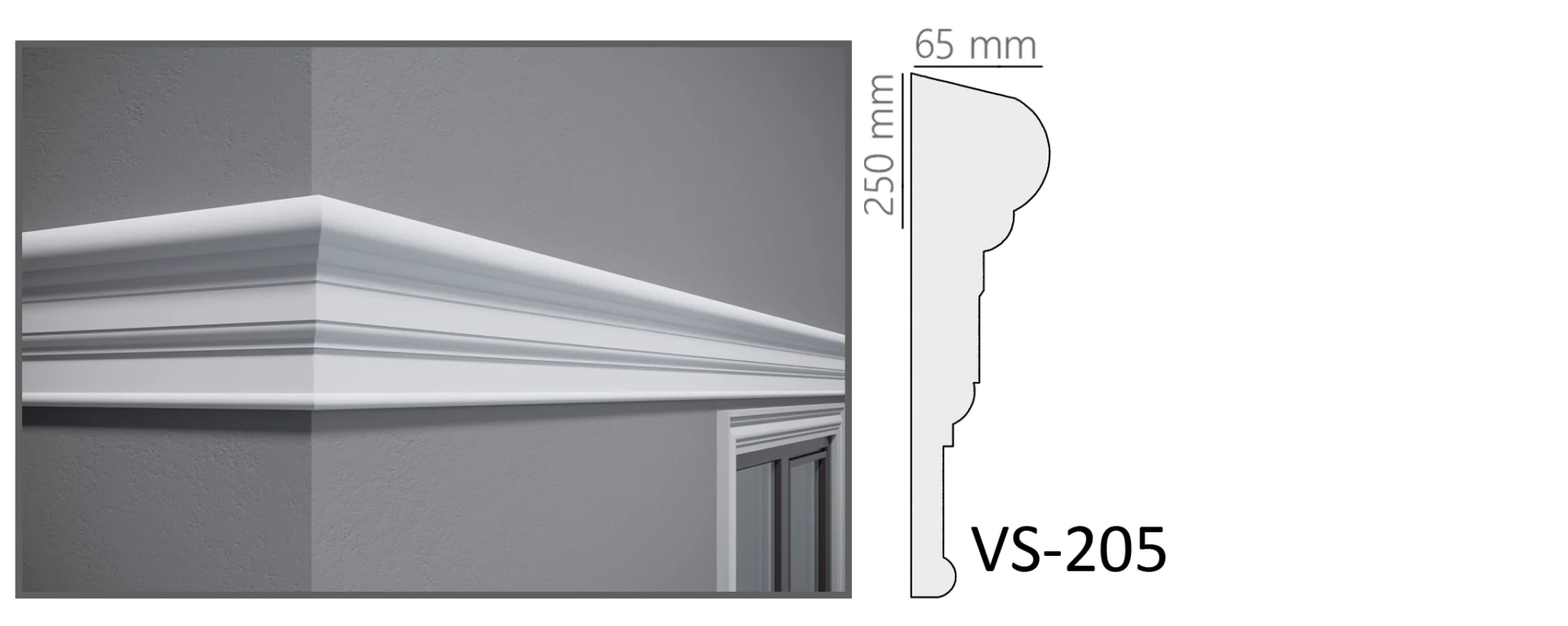 Brâu decorativ fațadă - imagine 2