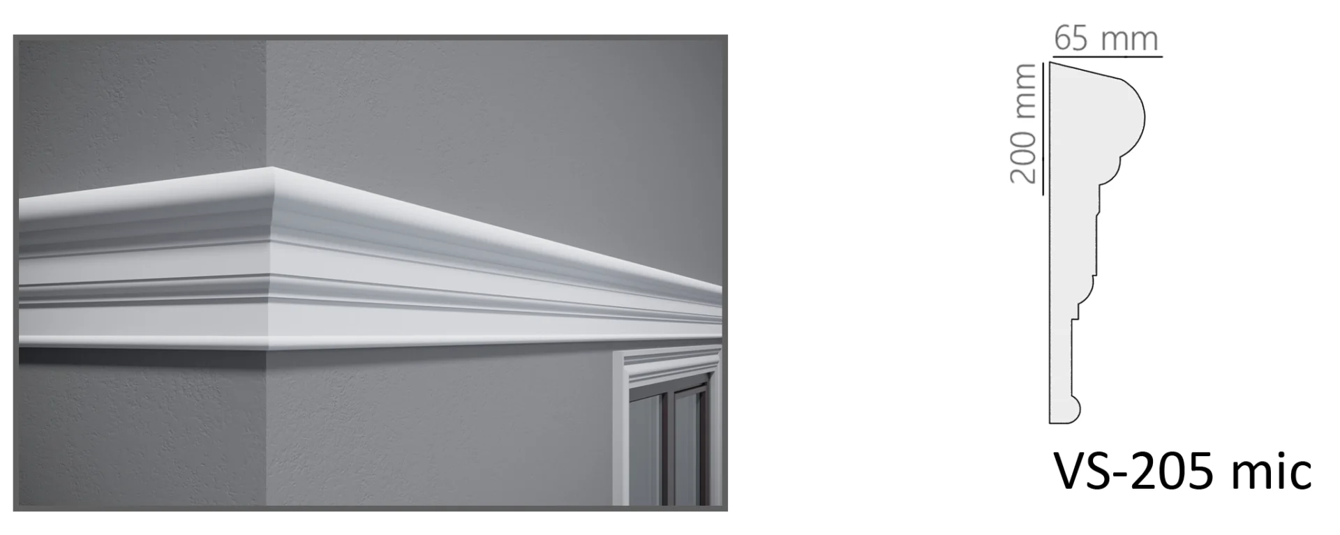 Brâu decorativ fațadă - imagine 2