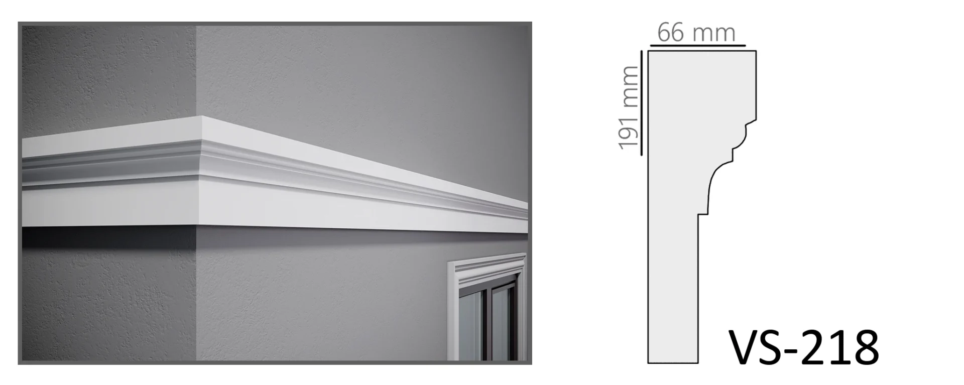 Brâu decorativ fațadă - imagine 2