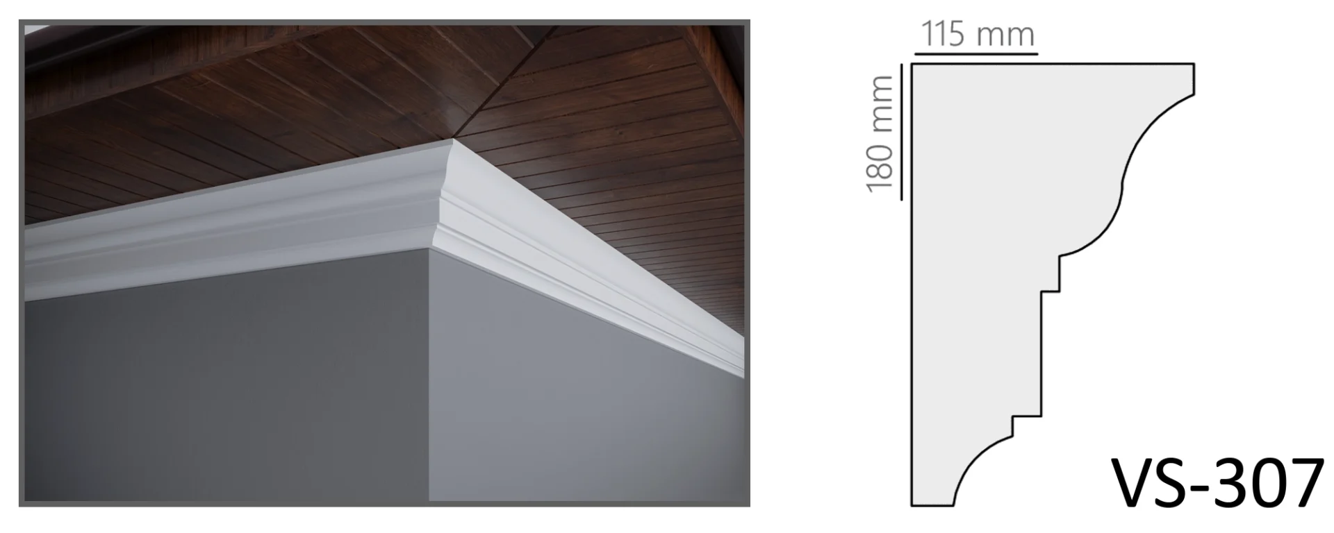 element arhitectural cornișă exterior
