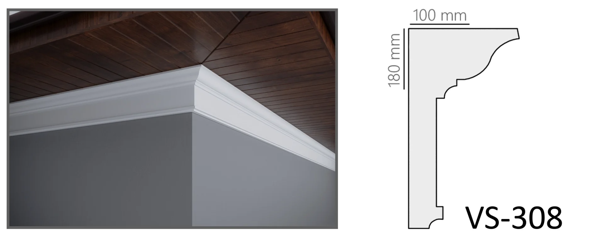element arhitectural cornișă exterior