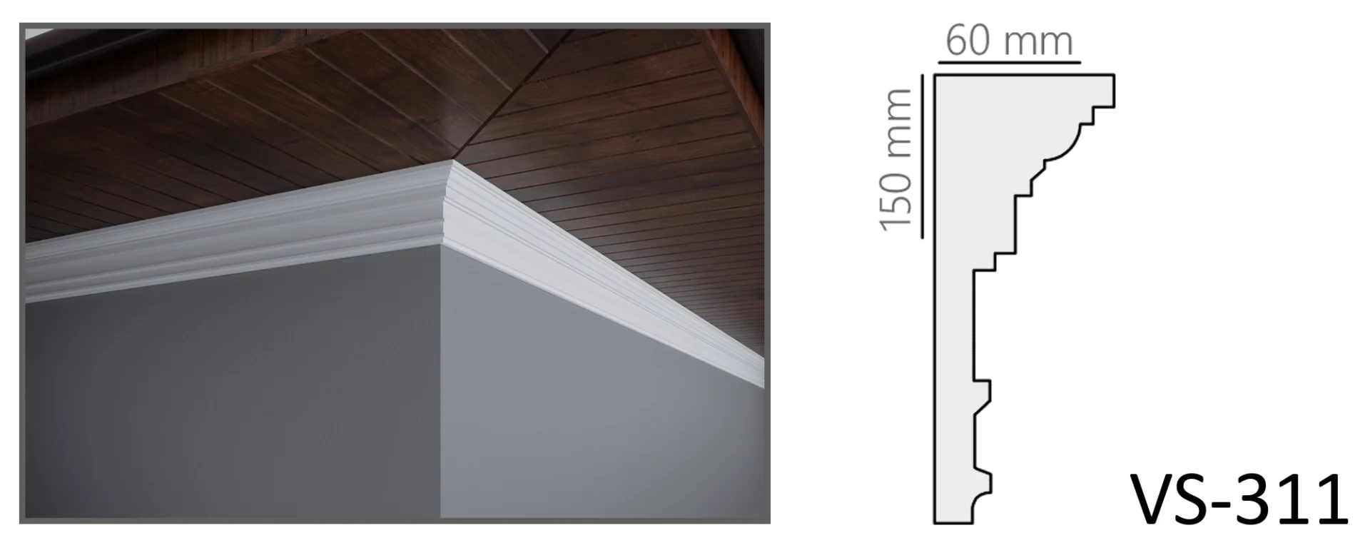 element arhitectural cornișă exterior