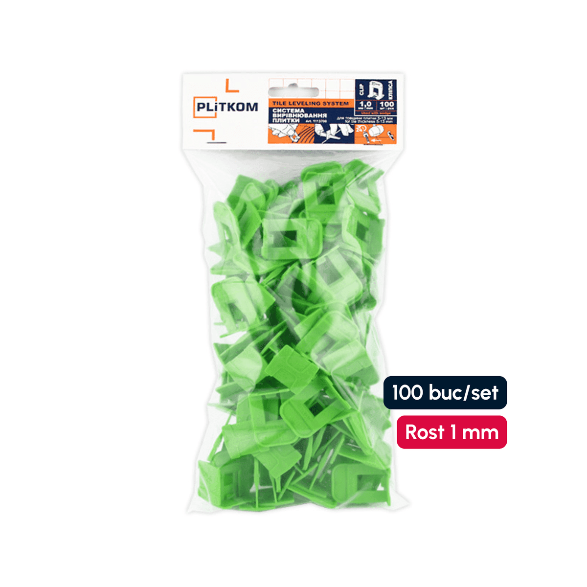 clipsuri nivelare gresie 1 mm